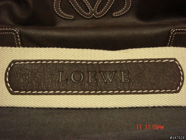 [開箱分享]LOEWE棕色小牛皮購物袋(補上實背圖)!!!