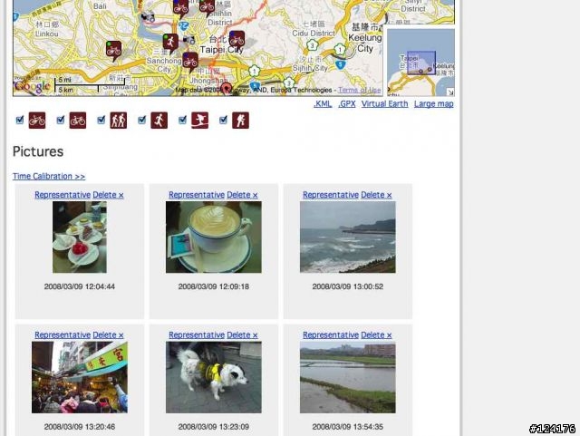 今日不敗家 - 介紹「MTBGuru.Com」GPS 軌跡 + 照片 + Google map + Blog 分享