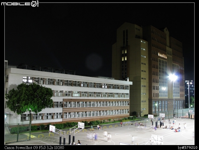 Canon G9 逢甲大學夜景~