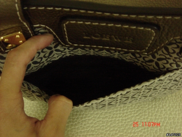 [開箱分享]LOEWE駱駝色帆布及古銅色金屬皮革手提袋!!!
