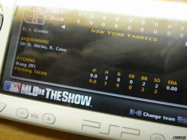 [PSP]MLB The Show 08 賽前模擬比賽：洋基對紅襪