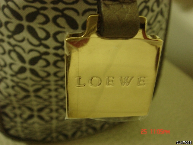 [開箱分享]LOEWE駱駝色帆布及古銅色金屬皮革手提袋!!!