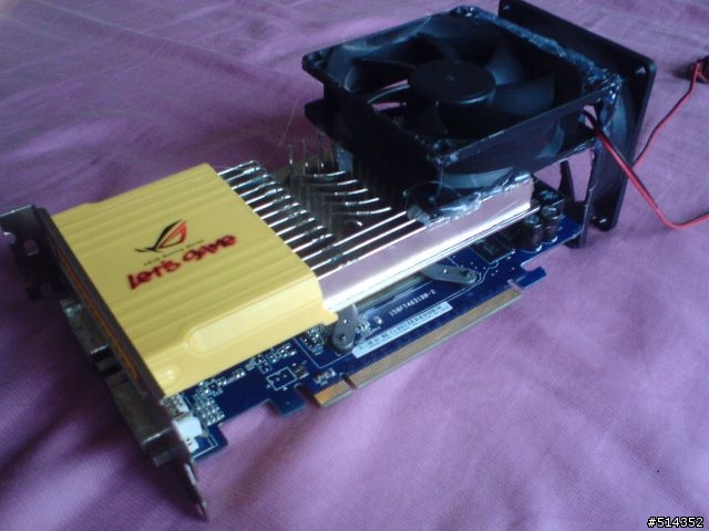 EN8600GT SILENT 改風扇!.....
