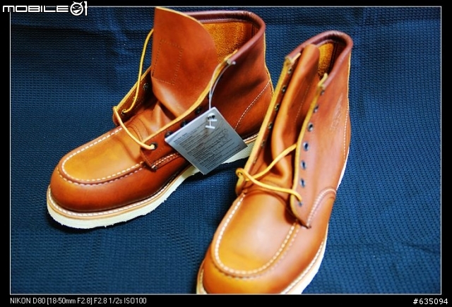 【分享開箱】經典名鞋RED WING 875 終於到達---
