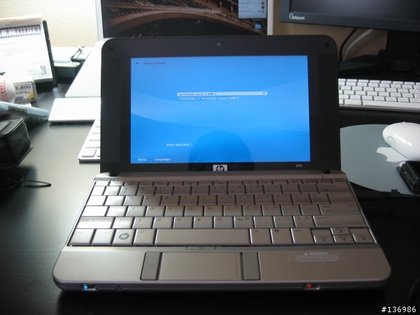 HP mini-note 2133 入手開箱