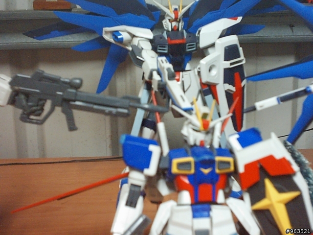粗糙的GUNDAM SEED 模型照~~
