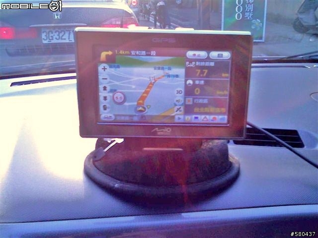 Mio C720t 與通用沙包架的相遇