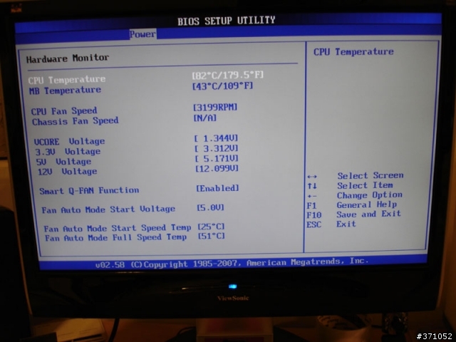 AMD 4800+ 溫度飆到82度自動關機