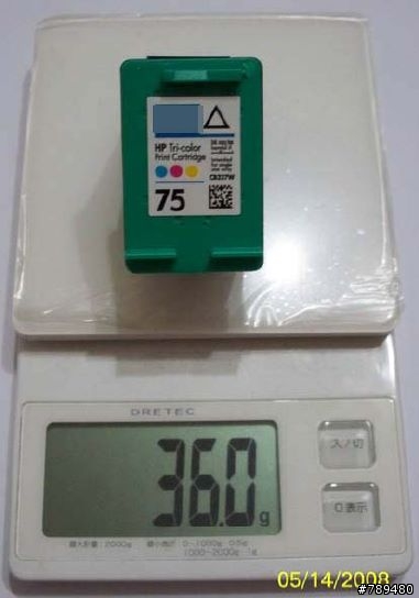 關於HP J6480的3倍墨水--有被騙的感覺