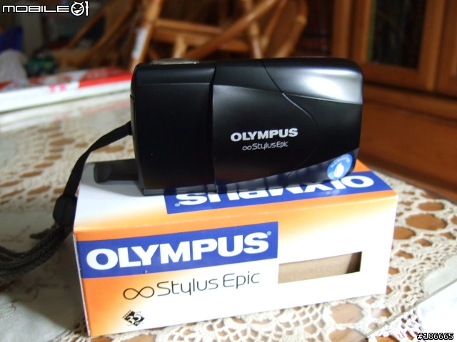 老相機開箱文!!OLYMPUS STYLUS EPIC (µII)黑色版入手