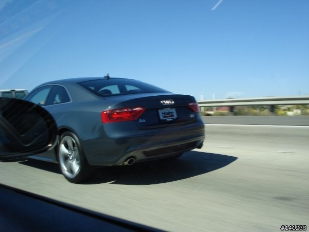 高速公路上看到的AUDI 新A5 !! (美國)