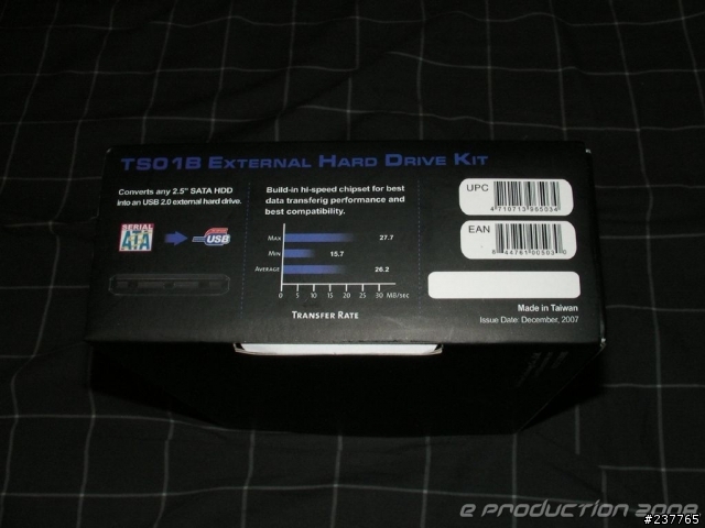 [開箱]  Silverstone Treasure TS01B 2.5" SATA 外接硬碟盒