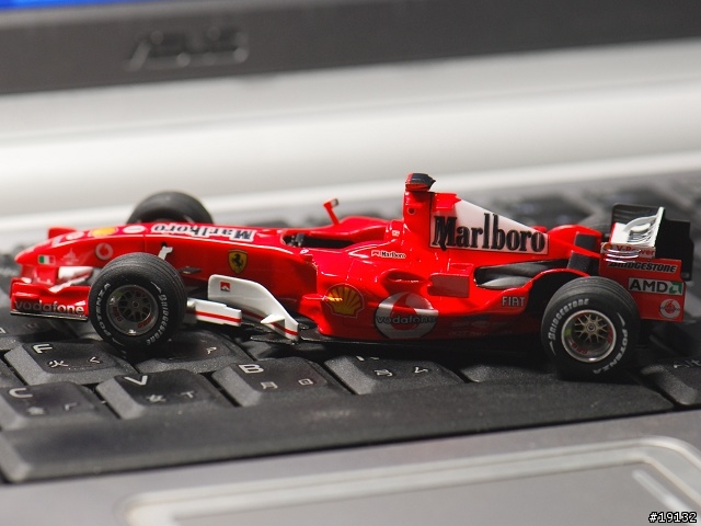 [模型]1/43 Ferrari F1 F2001 & F2005  M.Schumacher
