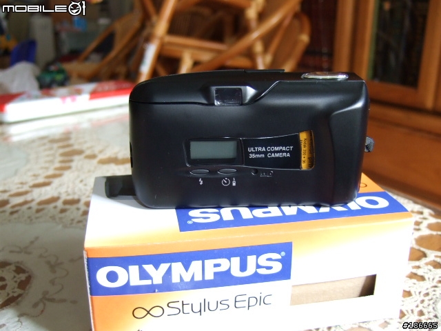 老相機開箱文!!OLYMPUS STYLUS EPIC (µII)黑色版入手