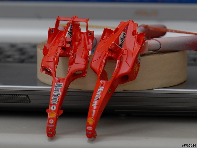 [模型]1/43 Ferrari F1 F2001 & F2005  M.Schumacher