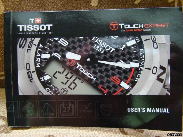 [分享]TISSOT T-Touch EXPERT 登山運動表開箱文