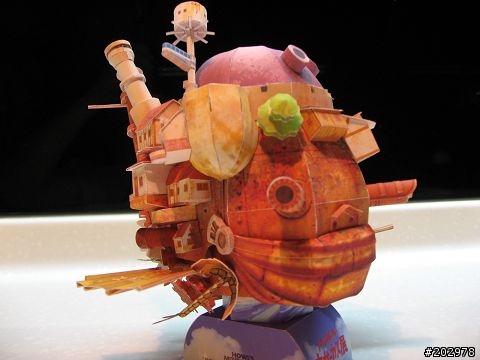 [分享]3D紙模-霍爾的移動城堡/飛行版