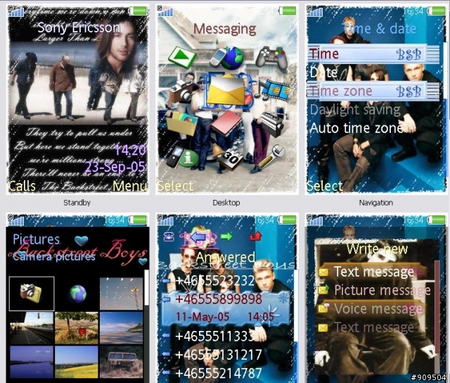 [240x320]第一次製作主題~TORO貓&帶銀公主~新增~水星領航員主題~新增~新好男孩