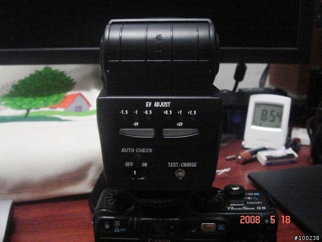 我的G9新配件~~SUNPAK PF30X