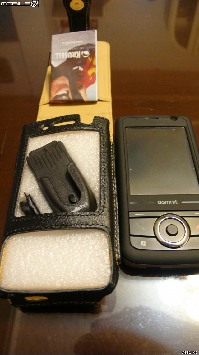 【分享】Gsmart MS800專用Krusell 皮套(圖多小心)