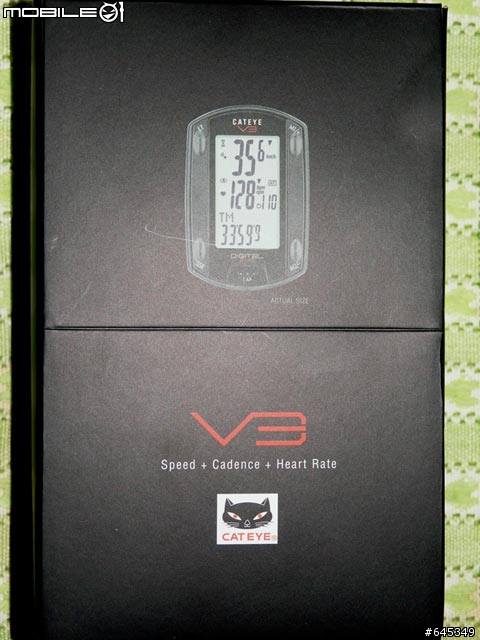 [開箱文] Cat Eye V3 CC-TR300TW 無線碼表