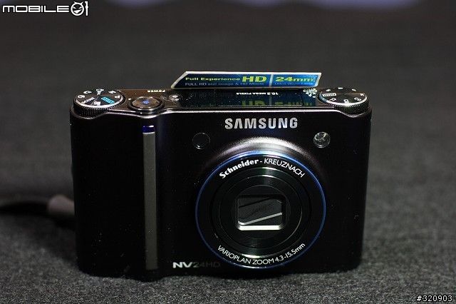 【開箱】集合三大技術於一身(24mm+HD+AM OLED) - Samsung NV24HD