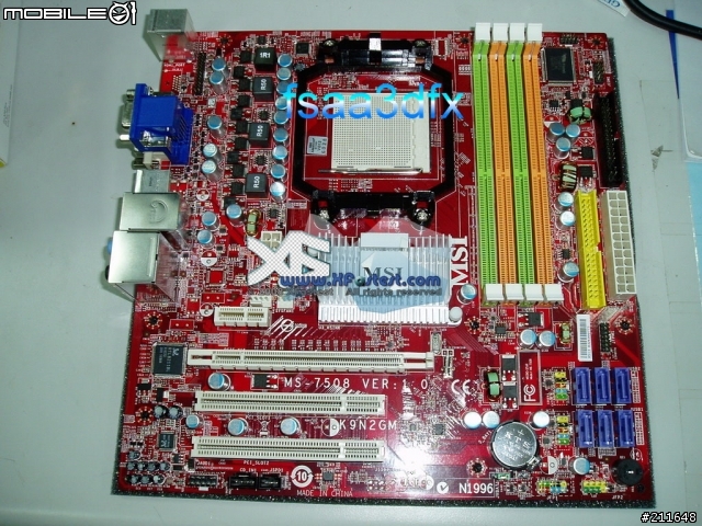 [全台首測] 微星 MSI 全固態電容搭載 nForce IGP with MATX 小板「K9N2GM」上機測試！