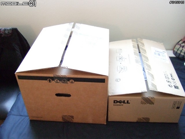 [開箱] Dell Vostro 加 Dell E228WFP