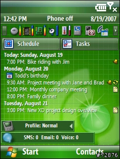 Symbian S60強化Today畫面與個人日程管理？