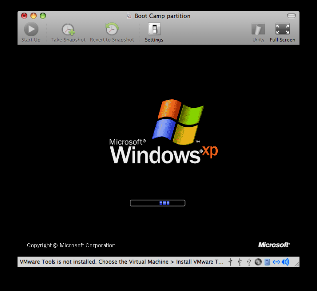 我的VMware Fusion出了問題 看不到畫面@@