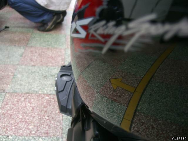 ABC濃縮釉處理後半個月室外停車....
