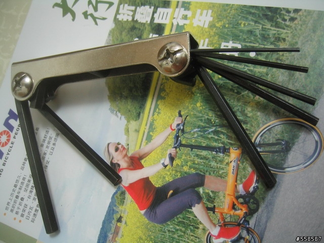 六角扳手7合1 與V型煞車皮更換