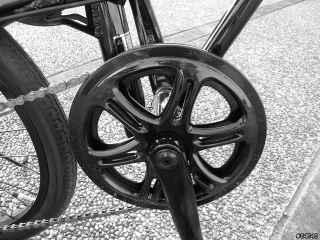 [開箱嘍]時尚黑白低調 Doppelganger 202 小折車(新增握把,碼表,檔泥板)