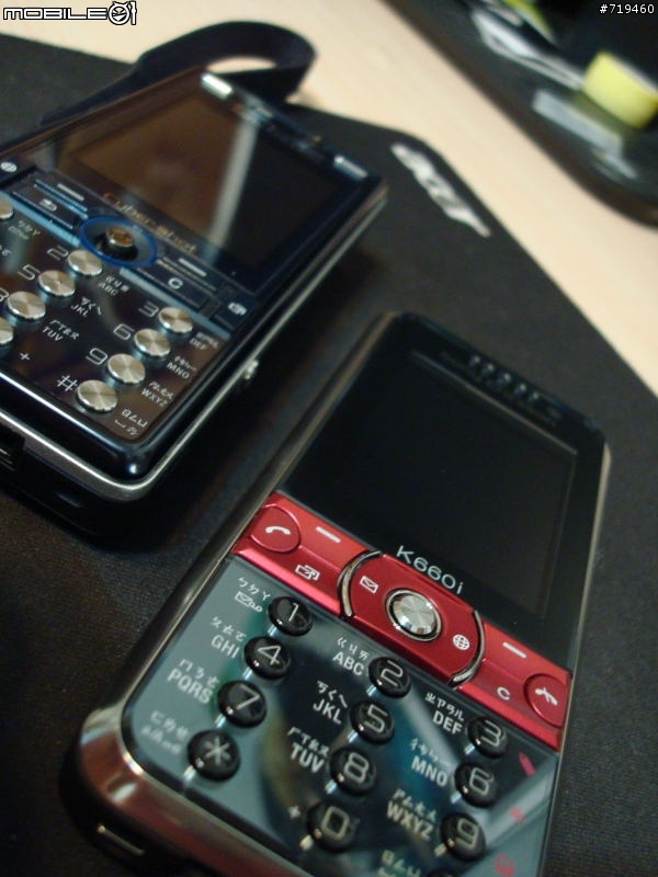 『W580i & K660i』簡單開箱