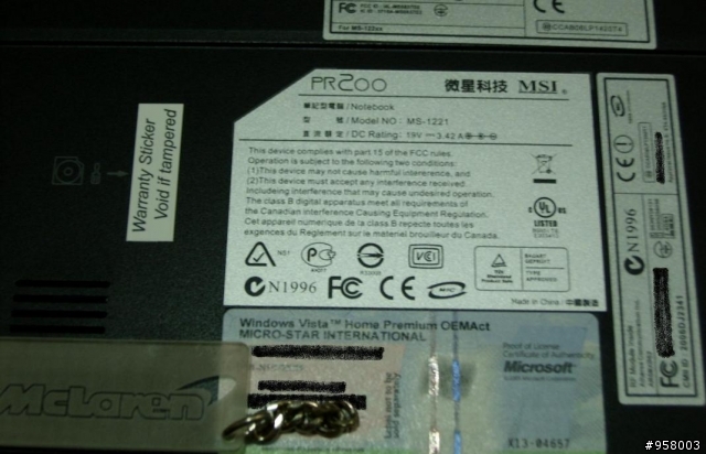 [不專業分享]12" MSI PR200加裝DTV模組