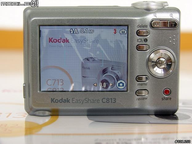 不專業分享~平價超值相機分享~KODAK C813 開箱 C/P值高 便宜又大碗