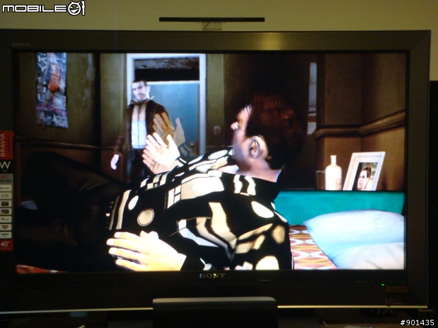 GTA4 實際畫面其實不會很差！照的不好請見諒