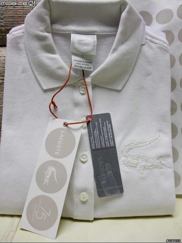 【開盒照】Lacoste 75 週年紀念 polo 衫