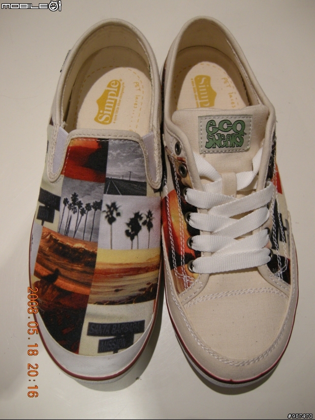 龍之介 Mobile01 [分享] 環保也可以很有型 Simple Shoes 環保鞋  素材:PET 廢輪胎
