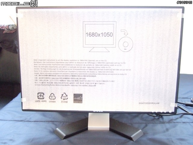 [開箱] Dell Vostro 加 Dell E228WFP