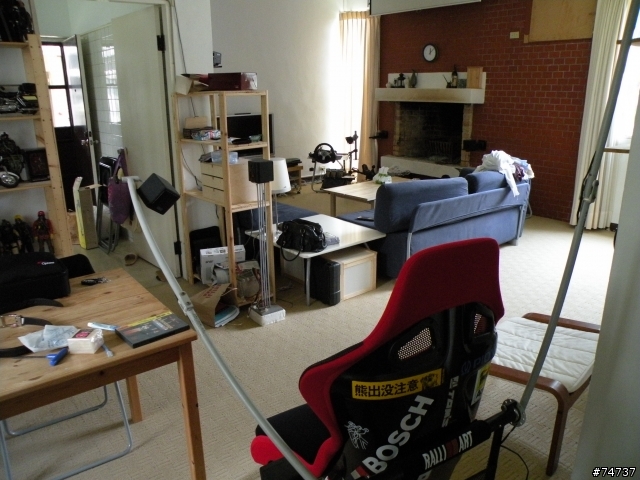 [組裝開箱文]家用  DIY  xbox360  蒼蠅人專用多螢幕賽車座(6/4初版定裝照)
