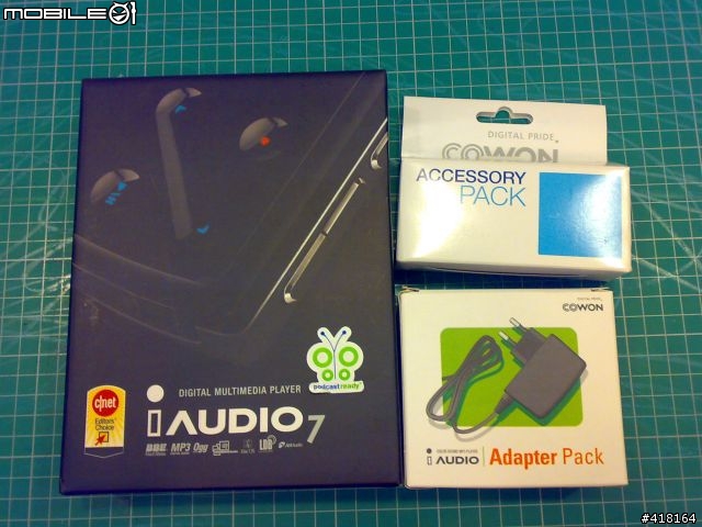 Cowon iAudio 7 16GB之不專業開箱&勸敗文