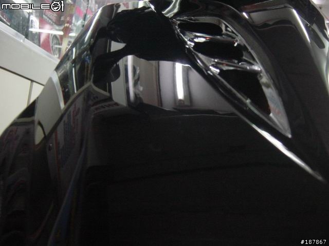 ABC濃縮釉處理後半個月室外停車....