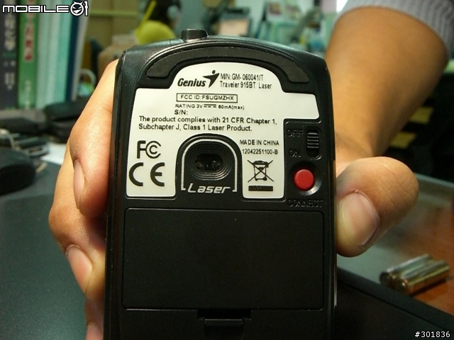 [開箱/測試/分享/勸敗] Genius Traveler 915BT Laser 簡報鼠(圖小多)