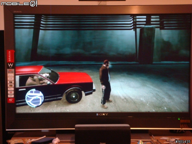 GTA4 實際畫面其實不會很差！照的不好請見諒