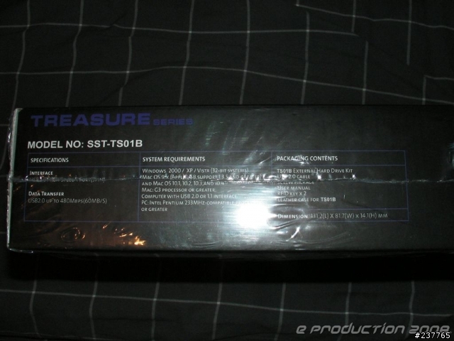 [開箱]  Silverstone Treasure TS01B 2.5" SATA 外接硬碟盒