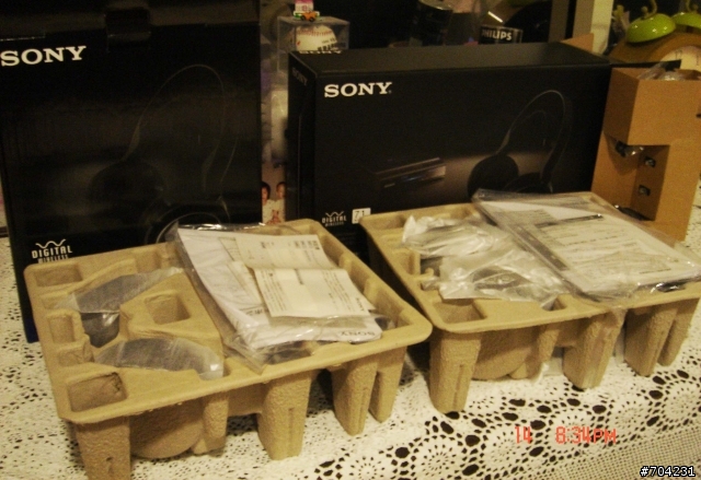 SONY MDR-DS7000無線耳機之雙耳機開箱文-PS3的好搭檔