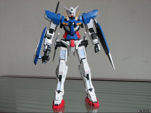 [組合很簡單][GUNDAM OO][GN-001 EXIA][1/60 SCALE MODEL]