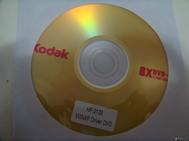 今天拿回HP的原裝CD!