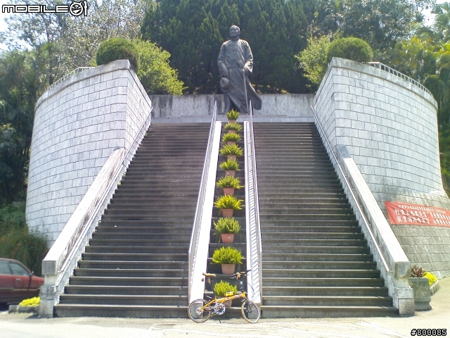 【大俠分享】：[石門水庫壩頂行]+[大溪老街輕鬆騎] ，GARMIN完整全記錄 BY (DAHON折疊車)